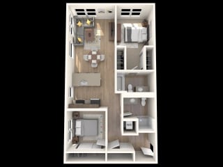 Floor Plan 2x2