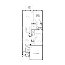 Caso Santa Rita Ranch Apartments Trail Blazer Floorplan