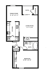 Parker Landing Apartments in Renton, Washington A3 Floor Plan