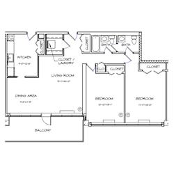 Floor Plan B6 WF 80