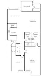 Eleven Pines 2x2 Floor Plan