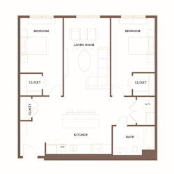 2 bed 2 bath at Ironside Apartments, Spokane , WA 99202