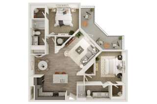 Lenox Katy Crossing B4 Floor Plan