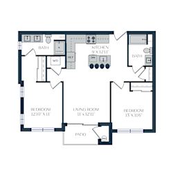 The Marlette Floor Plan  2A