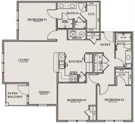 North Gate Apartments Wabamun Floor Plan