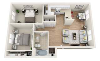 Floor Plan 2b1ba