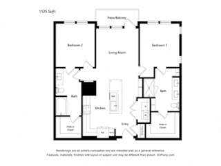 Corban Farms at Cane Ridge in Antioch, Tennessee B1 Floor Plan