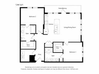 Corban Farms at Cane Ridge in Antioch, Tennessee B2 Floor Plan