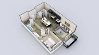 the floor plan