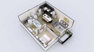 the floor plan