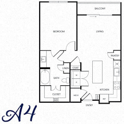 blueprint of a floor plan of a home with bedrooms and baths