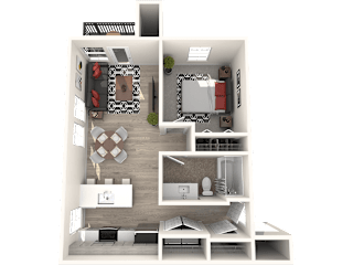RedPoint Apartments One Bedroom