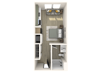 Strata S1 3D Floor Plan