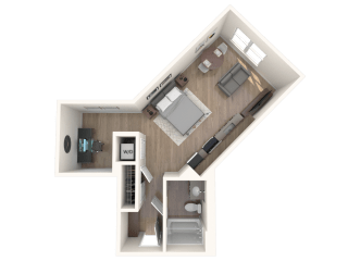BEAM Apartments S10 1 Floor Plan