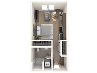 BEAM Apartments S2 1 Floor Plan