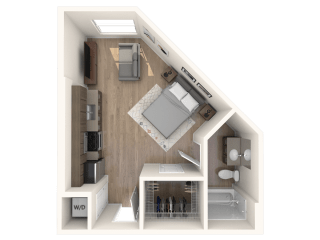 BEAM Apartments S8 1 Floor Plan