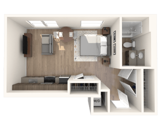 BEAM Apartments S9 1 Floor Plan