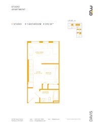 38 Davis_Studio 393 Sq. Ft.