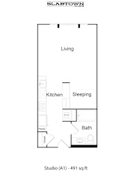 Floor Plan Studio A1