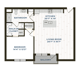The Legend at Beards Hill A3 Floor Plan