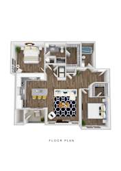The Edison at Bozeman Apartments Paradise 3D Floor Plan