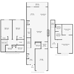 Thrive at Green Mountain Townhomes in Camas, WA Three Bedroom Floor Plan