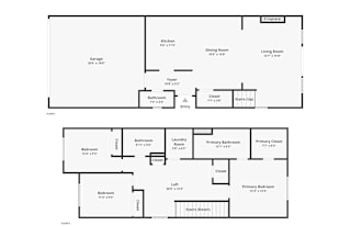 Thrive at Green Mountain Townhomes in Camas, WA Three Bedroom Floor Plan