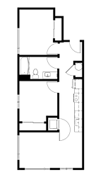Tilian 2x1 B Floor Plan