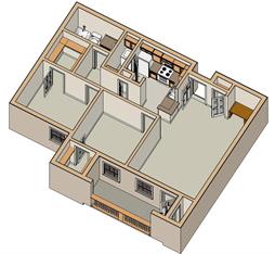 Floor Plan 2x1