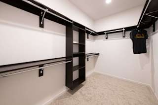 Huge walk in closet at The Apex at CityPlace, Kansas