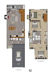 3 Bedroom Townhome with Garage