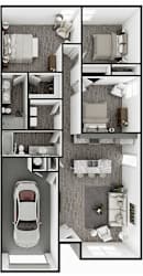 A series of images showing different views of a bathroom.