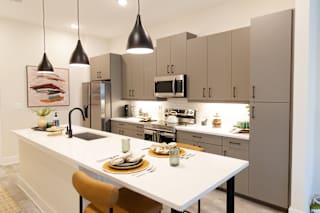 Gourmet Kitchen at District at Riverside Apartments, Chattanooga