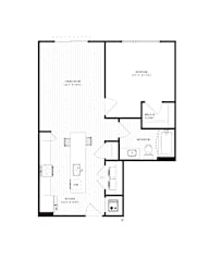 1 bed 1 bath at The Wren Apartments, Georgia, 30043