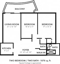 PCH 2 Bdrm - A Floorplan at Premier at Cherry Hill, Cherry Hill, New Jersey