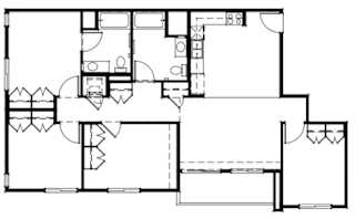 Willow View floorplan image of 4-bedroom B