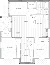 deer creek 3 bed 2 bath 1077 sf