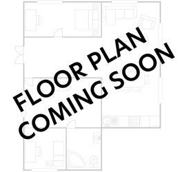 A floor plan is coming soon.