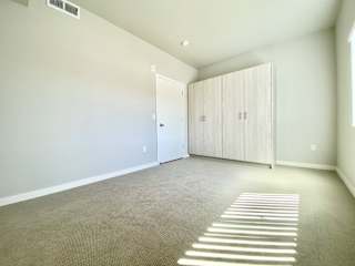 2 bed 2 bath bedroom with built-in closet