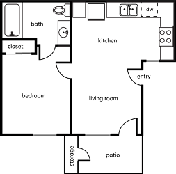 a diagram of a floor plan of a green house