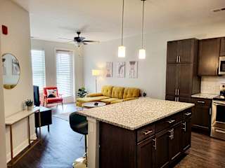 Modern Kitchen with Large Island at Wesmont, Indiana