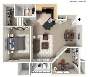 A series of images showing different rooms of a house.