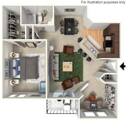 A series of images showing different rooms of a house.