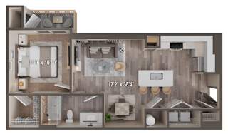 UNIT A1 at Tiffany Flats, Columbus, OH