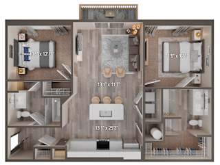 UNIT B1 at Tiffany Flats, Columbus, OH, 43231