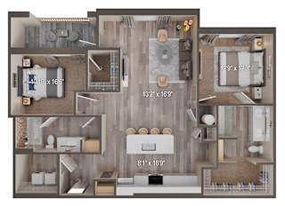 UNIT B2 ALT1 at Tiffany Flats, Columbus