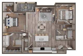 UNIT B3 at Tiffany Flats, Columbus