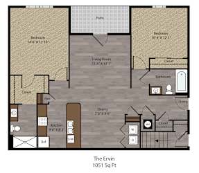 Floor Plan The Ervin