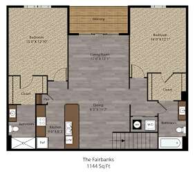 Floor Plan The Fairbanks