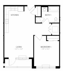 Residence 18 Floor Plan at Station Village at Denville, Denville, NJ 07834